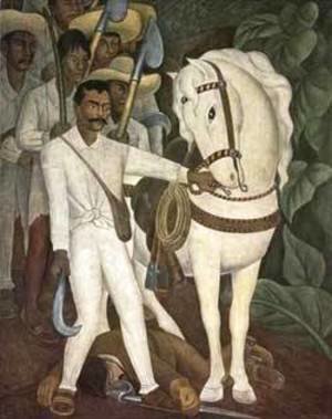 Diego Rivera - Agrarian Leader Zapata