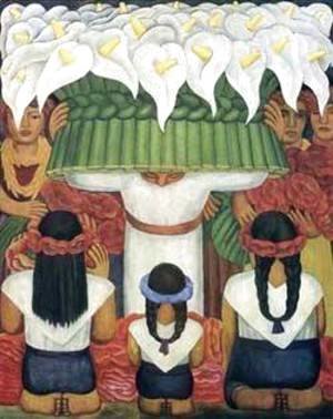 Diego Rivera - Feast Of Santa Anita 1931