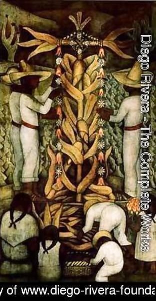 Diego Rivera - The Corn Festival