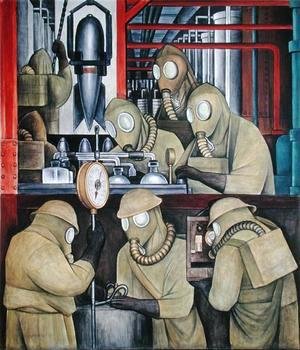 Diego Rivera - Detroit Industry-3,  1933