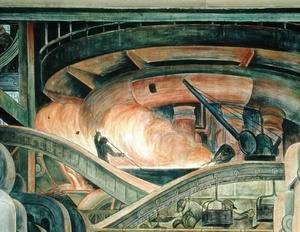 Diego Rivera - Detroit Industry-8,  1933