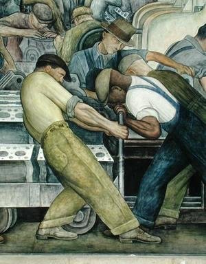 Diego Rivera - Detroit Industry-9,  1933