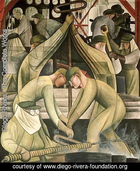 Diego Rivera - Detroit Industry-11,  1932-33