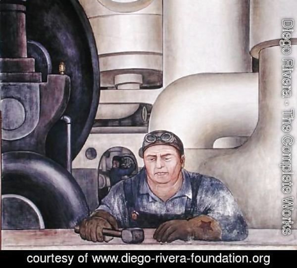Diego Rivera - Detroit Industry-19,  1932-33