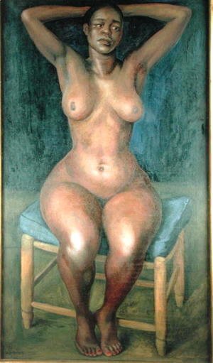 Diego Rivera - Dancer Resting, 1939