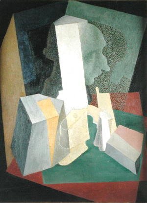 Diego Rivera - Composition with Bust  1916