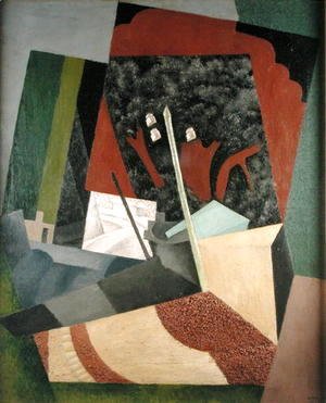 Diego Rivera - The Telegraph Pole  1916
