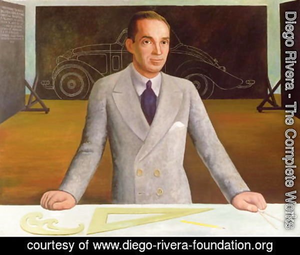 Diego Rivera - Edsel B. Ford (1893-1943)  1932