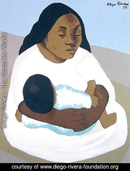 Diego Rivera - Motherhood  1928