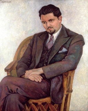 Portrait of the Poet Lalane  1936