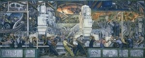 Diego Rivera - Detroit Industry  1932-33