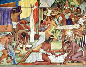 Diego Rivera - The Tarascan Civilisation, 1942