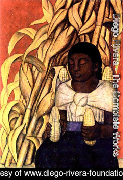 Diego Rivera - Corn