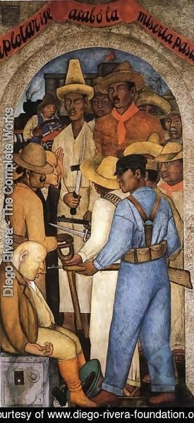 Diego Rivera - Death of the Capitalist 1928