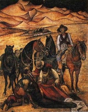 Diego Rivera - Liberation of the Peon 1923
