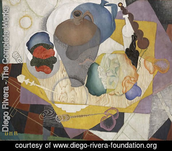 Diego Rivera - No 9 Spanish Style Life 1915