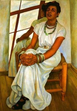 Diego Rivera - Portrait of Lupe Marin (Retrato de Lupe Marin) 1938