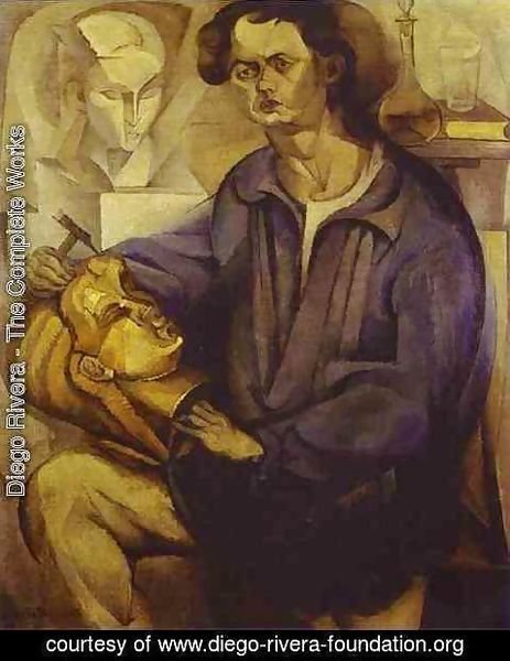Diego Rivera - Portrait of Oscar Miestchaninoff 1913