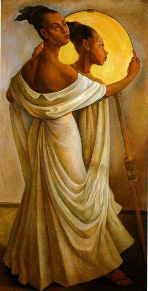 Diego Rivera - Portrait of Ruth Rivera (Retrato de Ruth Rivera) 1949