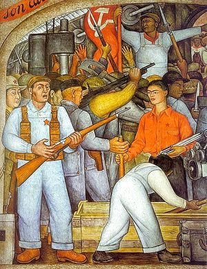 Diego Rivera - The Arsenal