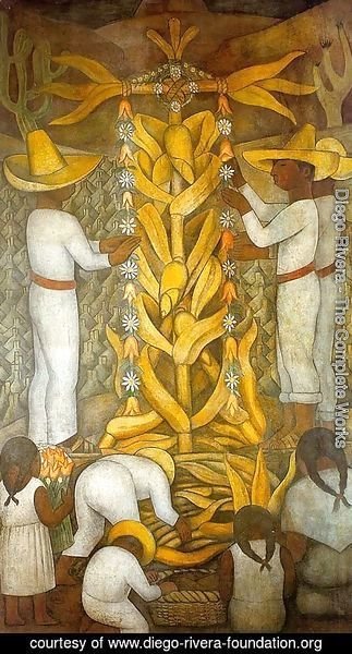 Diego Rivera - THe Corn Festival 2