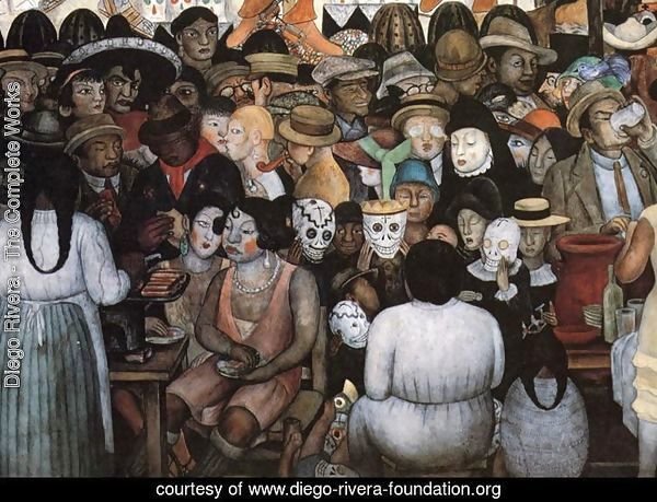 The Day of the Dead (Bottom Detail) 1924