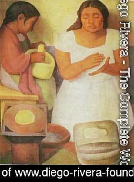 Diego Rivera - Tortilla-Maker