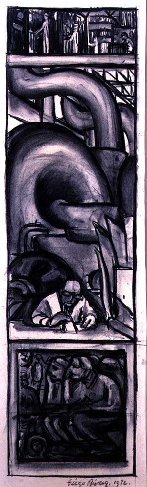 Diego Rivera - Steam  1932