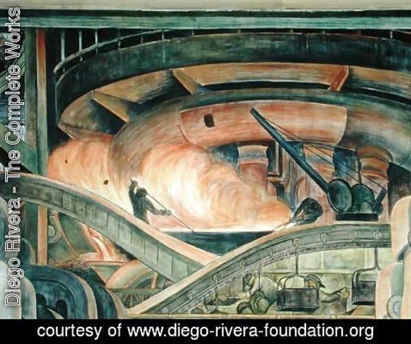 Diego Rivera - Detroit Industry-8,  1933