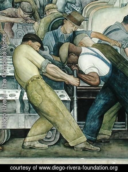 Diego Rivera - Detroit Industry-9,  1933