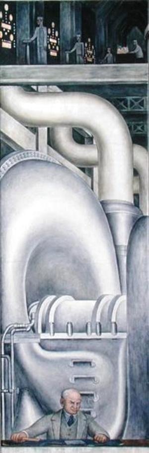 Diego Rivera - Detroit Industry-19,  1932-33 2