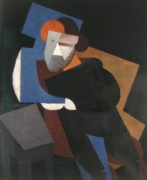 Diego Rivera - Portrait of Maximilian Voloshin, 1916