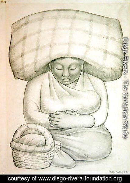 Diego Rivera - Mother and Child, 1927