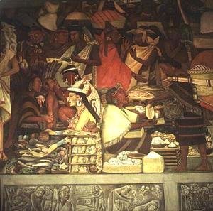 Diego Rivera - The Market Place