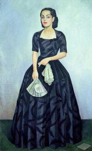 Portrait of Senora Dona Evangelina Rivas de de Lachica 1949