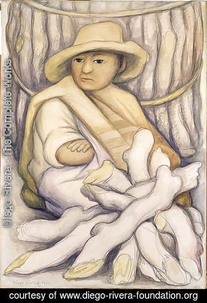 Diego Rivera - The Peasant, 1934