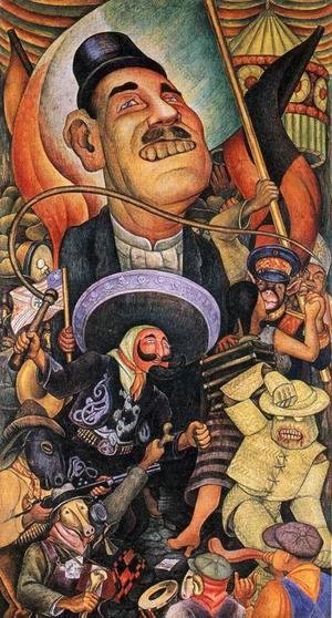 Carnival of Mexican Life Dictatorship 1936