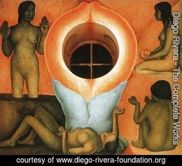 Diego Rivera - Maturation (Maduracion) 1926 to 27