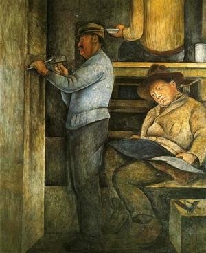 Diego Rivera - Political Vision of the Mexican People The Painter the Sculptor and the Architect 1923 to 1928