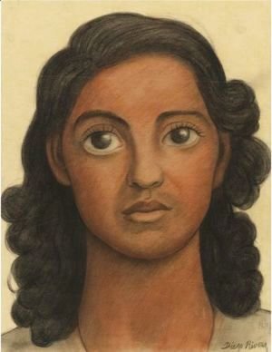 Diego Rivera - Retrato De Una Mujer