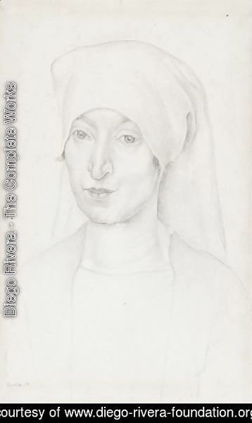 Portrait Of Angeline Beloff